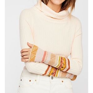 Free People Mixed Up Cuff Thermal Top